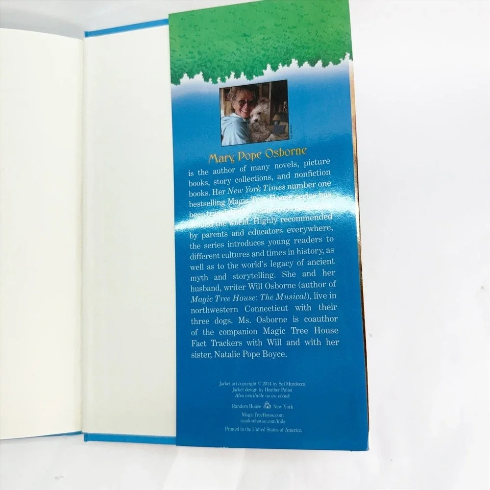 Magic Tree House #51 High Time for Heroes Mary Pope Osborne Hardcover 2014 Book